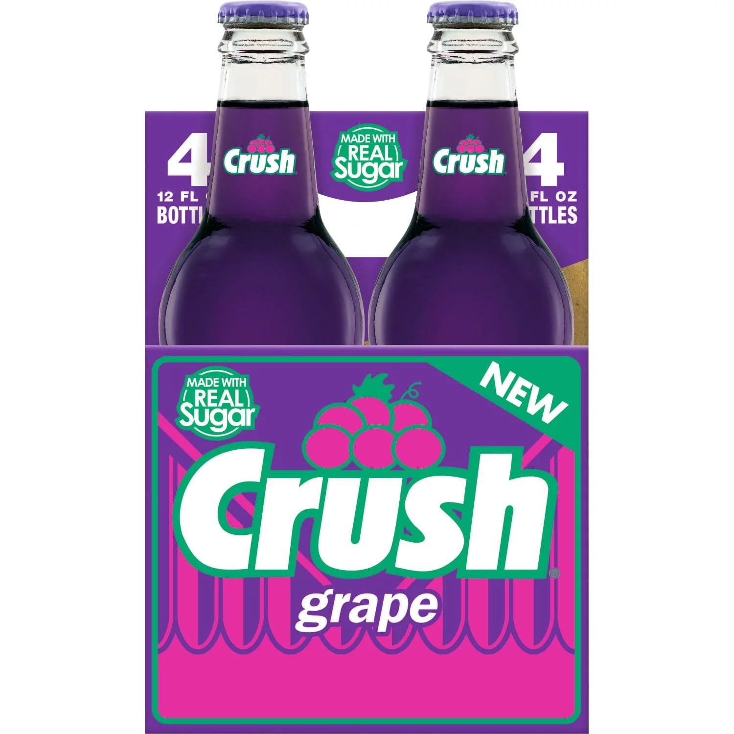 Crush Grape Soda 4 pack