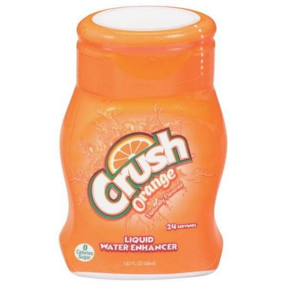 Crush Liquid Water Enhancer Orange (Pack of 2)