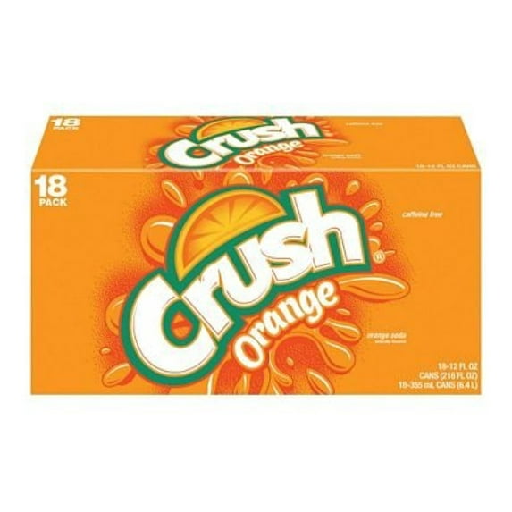Crush Orange Soda (12 oz. cans, 18 pk.)