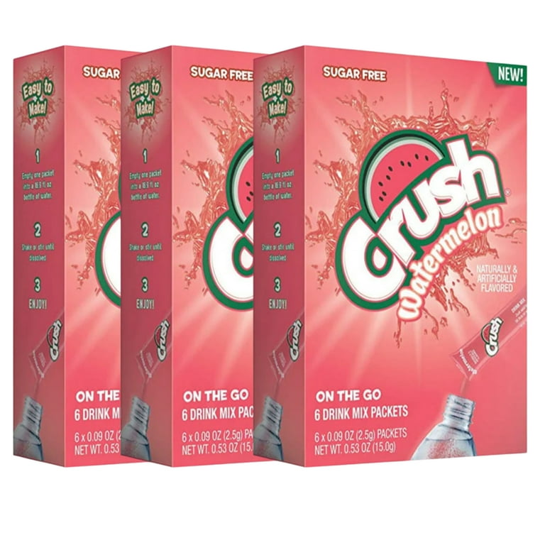 Crush Powder Drink Mix Sugar Free & Delicious, 43 OFF