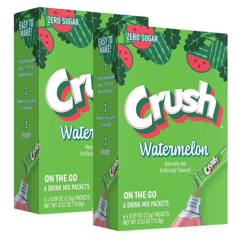 Crush Powder Drink Mix Sugar Free & Delicious, 43 OFF