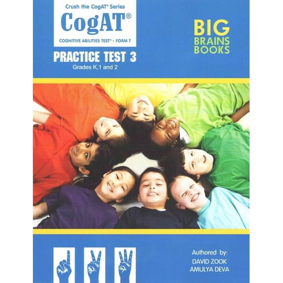 Crush the CogAT  Series Practice Test 3 : Grades K, 1 and 2
