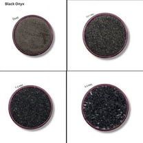 Crushed Black Onyx Gemstone Coarse All Size Natural Onyx Gemstone Powder Crushed For Woodwork, Ring Inlay Stone Healing Powder Inlay 0.5 to 1 MM 50 Gram ( 1.76 OZ )