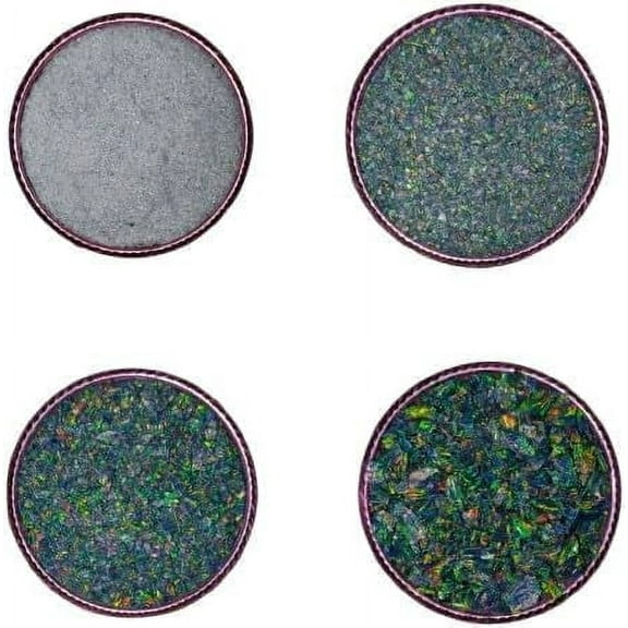 Crushed Black Opal Coarse Stone Powder All Size Premium Inlay Material Welo Fire Opal Ring Inlay Sparkling Fire Black Opal Decoration Craft DIY-15-dp