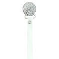 thumbnail image 1 of Crushed Crystal Ribbon Pacifier Clip, 1 of 4