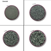 Crushed Emerald Gemstone Coarse All Size Natural Emerald Gemstone Powder Crushed For Woodwork, Ring Inlay Stone Healing Powder Inlays Dust Powder 50 Gram  1.76 OZ
