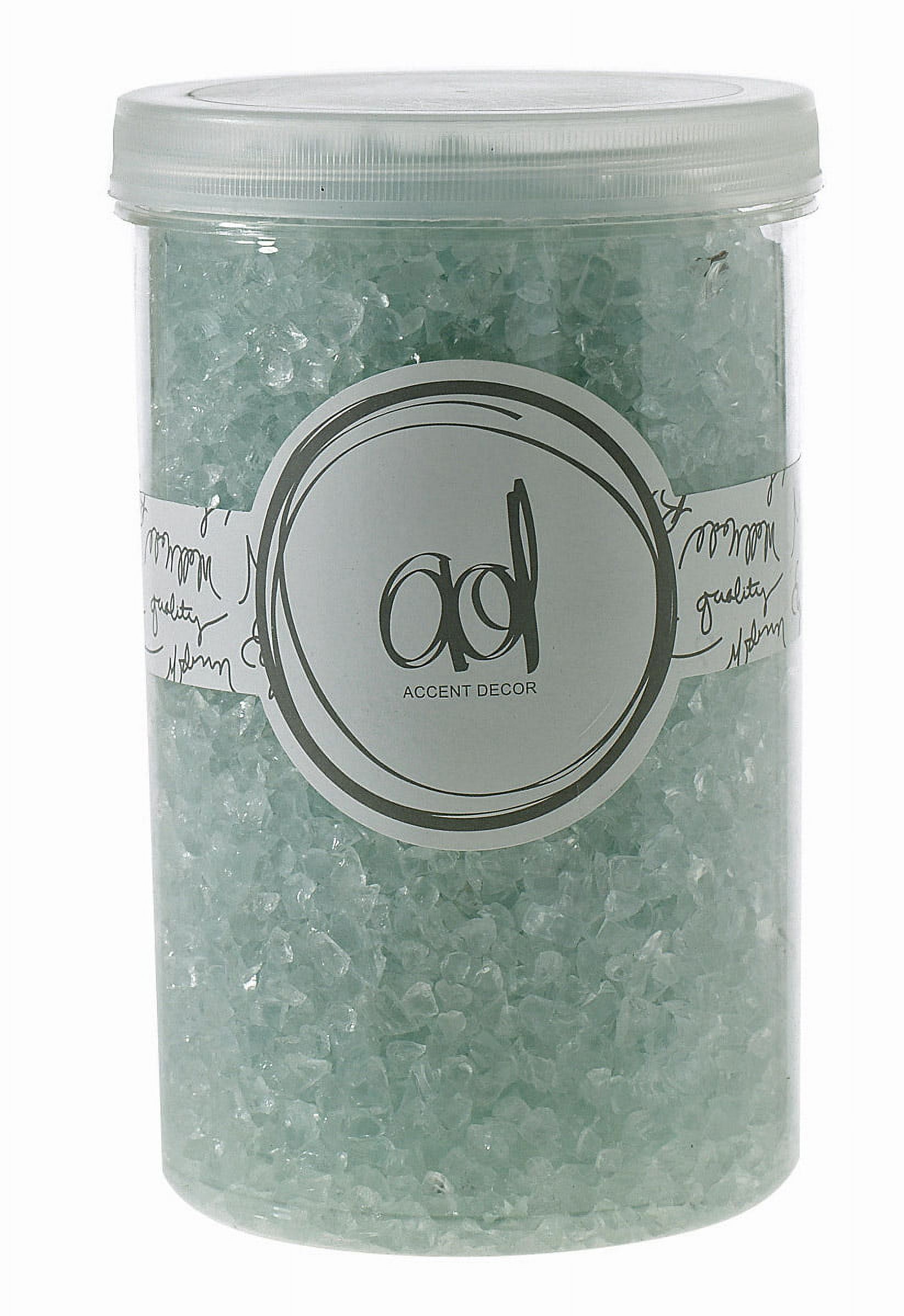 Crushed Glass 24mm, 46 oz. Lt Blue Vase Filler