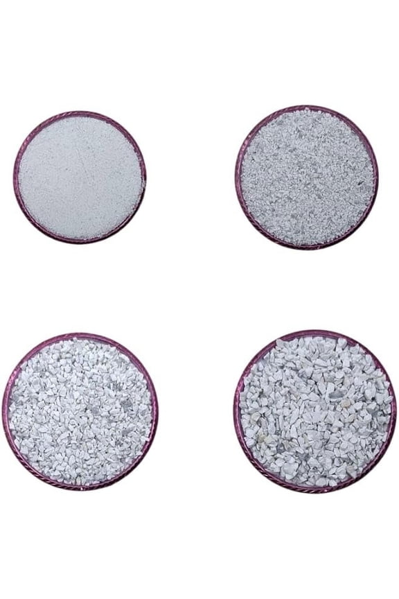 Crushed Howlite Coarse Gemstone Powder All Size Natural Howlite Gemstone Crushed For Woodwork Ring Inlay Healing Stone Powder Massage Powder