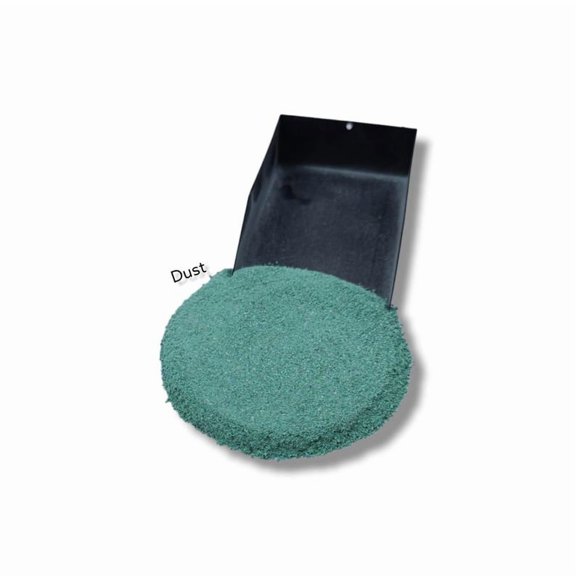 Crushed Malachite Gemstone Dust Powder Crushed Sand 2 Ounce