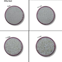 Crushed Milky Opal Coarse Gemstone Powder Crushed All Size For Woodwork Ring Inlay Natural Milky Opal Healing Stone Inlay Powder 0.5 to 1 mm 1 Gram (5 carat)