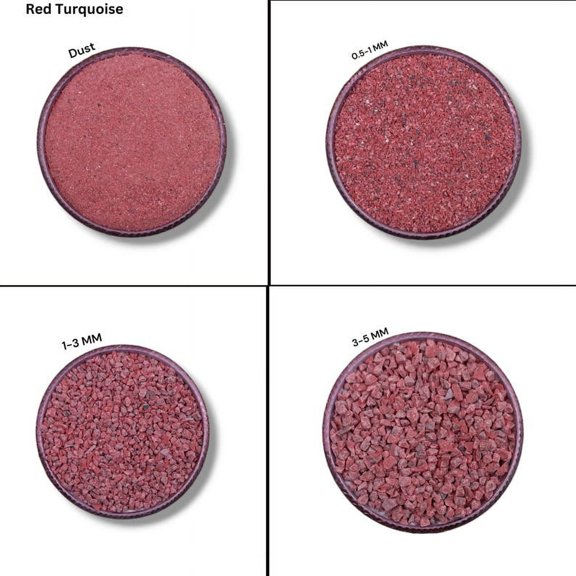 Crushed Red Garnet Gemstone Coarse All Size Natural Garnet Gemstone Powder Crushed For Woodwork, Ring Inlay, Healing Stone Powder Inlay 3 to 5 MM 50 Gram ( 1.76 OZ )