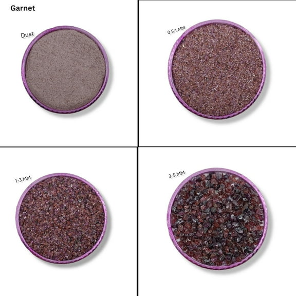 Crushed Red Garnet Gemstone Coarse All Size Natural Garnet Gemstone Powder Crushed For Woodwork, Ring Inlay, Healing Stone Powder Inlay Dust Powder 50 Gram ( 1.76 OZ )