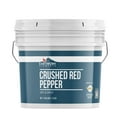 Crushed Red Pepper Flakes 1 Gallon Bucket, Pizza Topping, Hot & Spicy