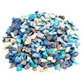 thumbnail image 1 of Crushed Shells for Crafts 2lbs - Colored Shell Pieces for Succulents, Small Vase Filler, Mosaic Art, Resin Decor - Blue and Natural Seashells for Crafting, 1 of 7