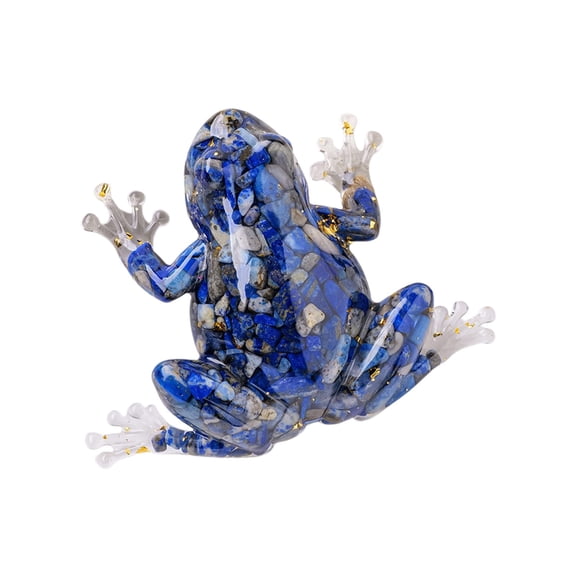 Crushed Stone Resin Statues - Gravel Art Decor for Desktop, Garden & Meditation Spaces - Unique Spiritual Animal Collection