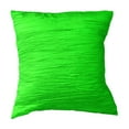 thumbnail image 1 of Crushed Taffeta Decorative Throw Pillow/Sham Cushion Cover Lime, 1 of 3