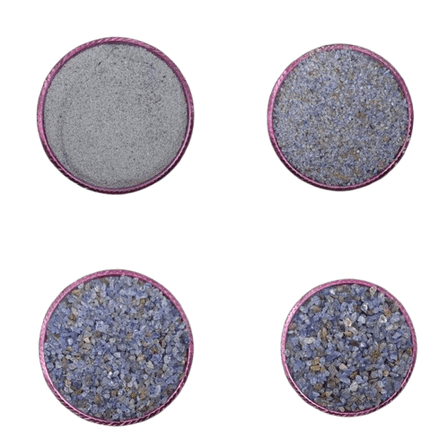 Crushed Tanzanite Coarse Gemstone Powder All Size Natural Tanzanite Gemstone Powder Crushed For Woodwork Ring Inlay Healing Stone Powder