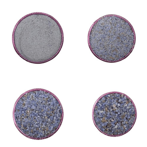 Crushed Tanzanite Coarse Gemstone Powder All Size Natural Tanzanite Gemstone Powder Crushed For Woodwork Ring Inlay Healing Stone Powder