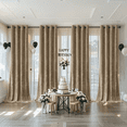 thumbnail image 1 of Crushed Velvet Curtains with Grommets Luxurious Thermal Insulated Soundproof Drapes for Birthday Soft and Durable Light-Filtering Window Treatments, 4 Panels, 1 of 6