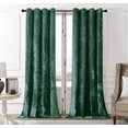 thumbnail image 1 of Crushed Velvet Curtains Luxurious Insulated Velvet Drapes for Bedroom Thicker Velvet Pinch Pleat Curtains Light-Filtering Velvet Window Curtains, 2 Panels, 1 of 6