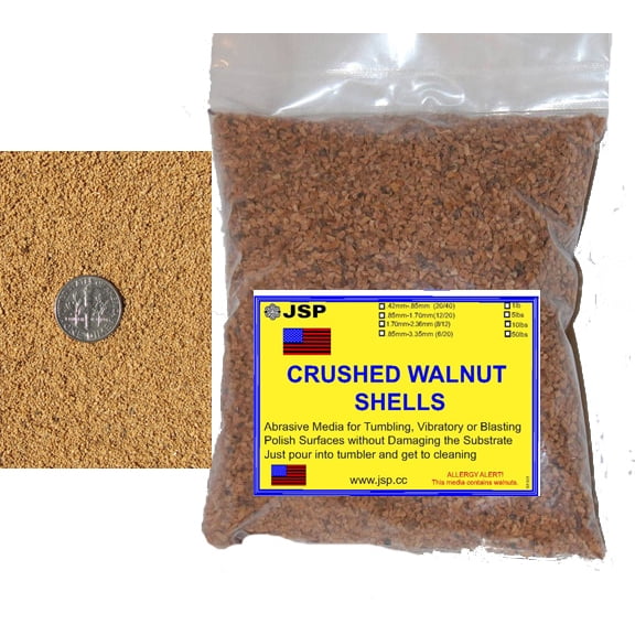 Crushed walnut shell .42-85mm 20/40 5 lb