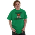 thumbnail image 1 of Crushing Christmas Nutcracker Pun Men's Graphic T Shirt Tees Brisco Brands L, 1 of 6