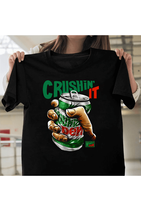 Crusin It Mountain Dew Limited Edition Unisex Tee Soda Pop Drink Brand Logo Art V41155 Unisex T-Shirt, Size Up to 5XL