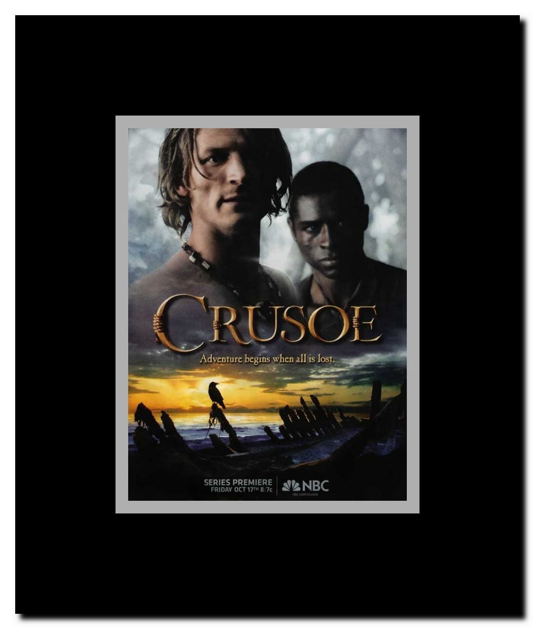 Crusoe (TV) Framed Movie Poster