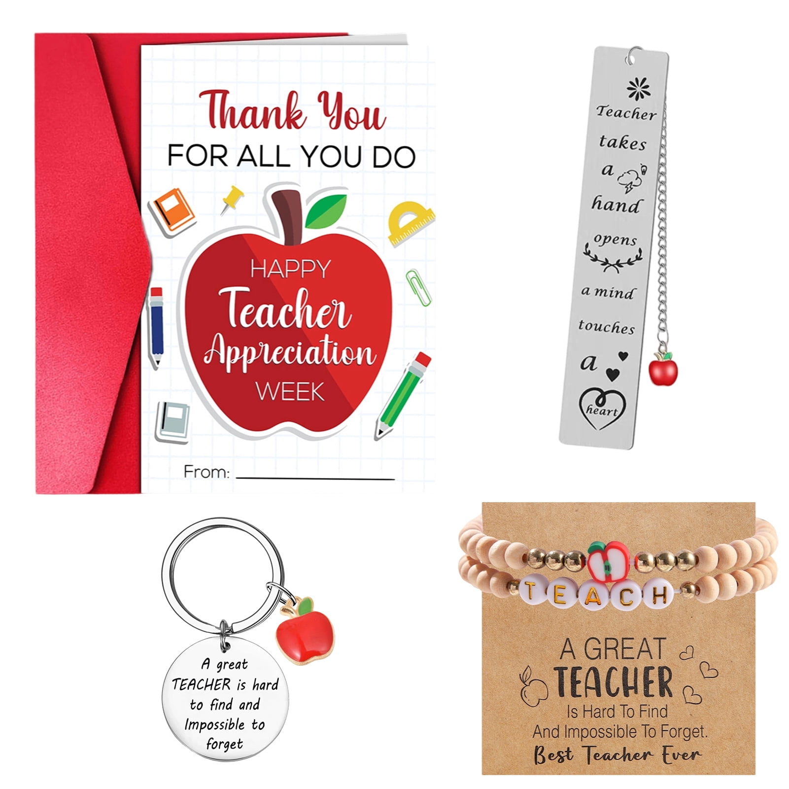 Crusward Teacher Gifts Thank You Gift for Women Men, Personalised Best ...