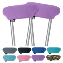 Crutch Comfort Universal Crutch Underarm Pad Covers - (Purple)