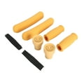 thumbnail image 1 of Crutch Pad Set Soft Rubber Hand Grip Underarm Pad Non Slip Tip for Aluminum and Wooden Crutches, 1 of 8