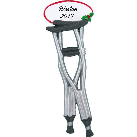 Pair of Crutches Ornament