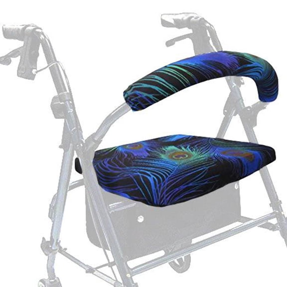 Crutcheze® Rollator Seat and Backrest Cover Set