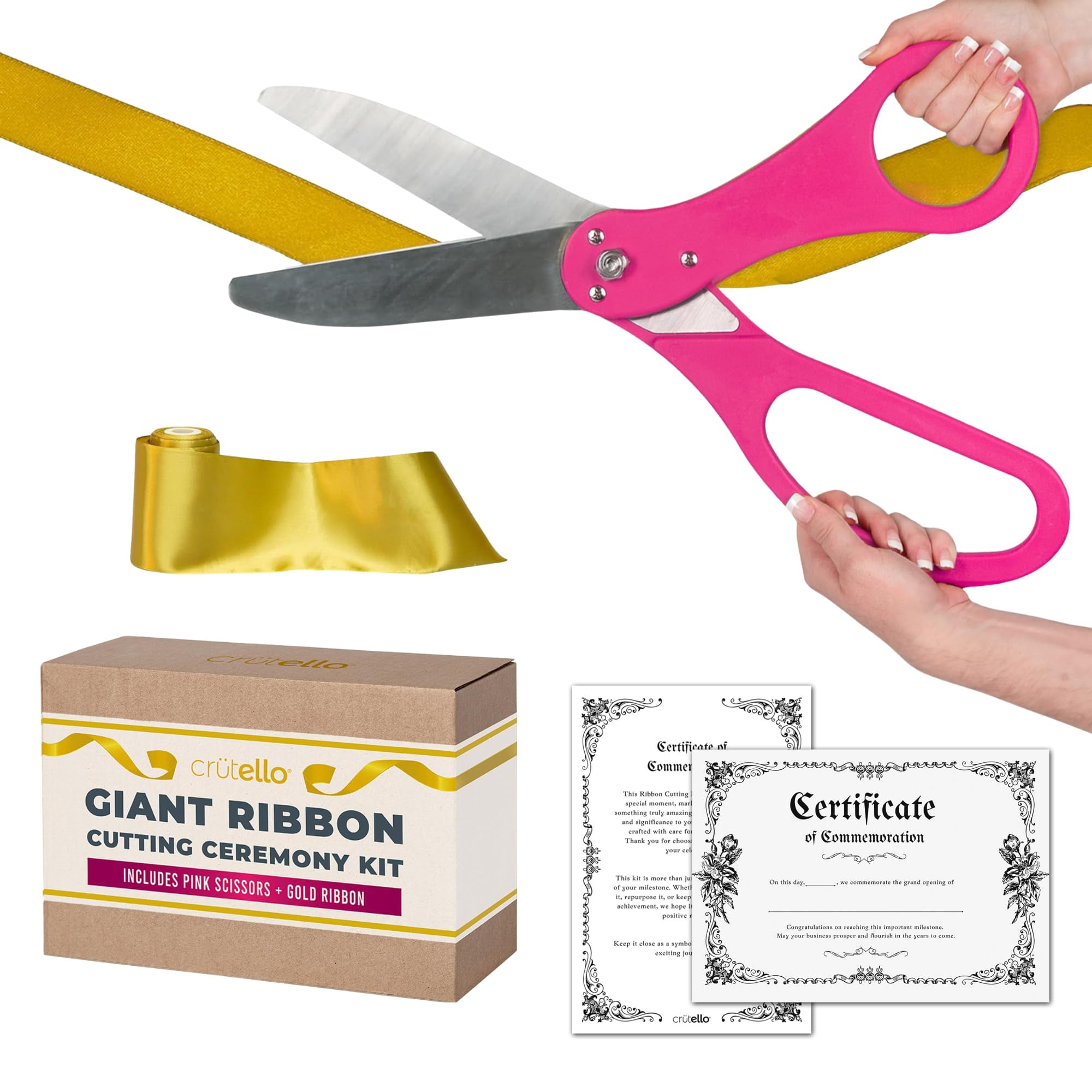 Giant Ribbon Crutello Giant Ribbon Cutting Ceremony Kit - 20