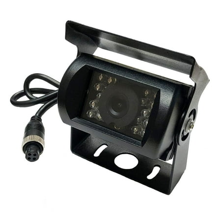 Crux CTM-11YBM Commercial Grade Top Mount Camera with 1/3” Sony CCD Sensor, IR LEDs and Built-in Microphone