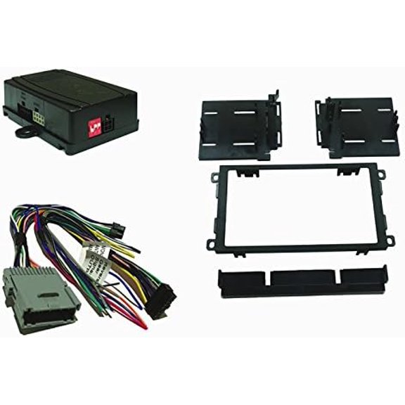 Crux DKGM-48D Radio Replacement w/ SWC Retention and Double DIN Dash Kit for GM Class II Vehicles 2003  2013