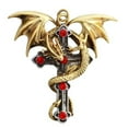 thumbnail image 1 of Crux Dragana Pendant - Confidence And Strong Protection By Anne Stokes, 1 of 1