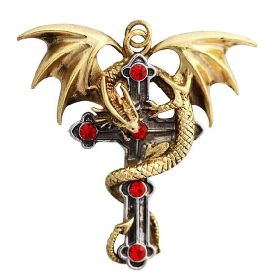 Crux Dragana Pendant - Confidence And Strong Protection By Anne Stokes