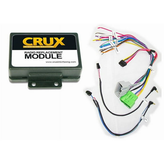 Crux Radio Replacement with SWC Retention for 1999-2012 Volvo Vehicles