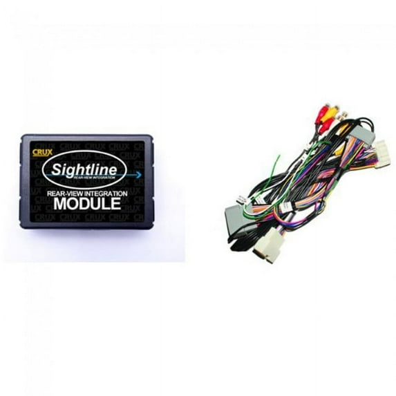Crux MG-3 Rear-view Integration Interface for Select 2007-2016 Chrysler, Dodge, Jeep and RAM Vehicles with MyGig Systems