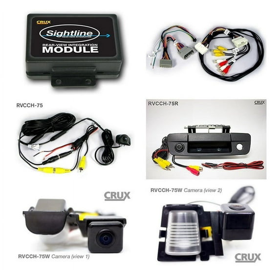 Crux RVCCH-75 Rear-View Camera Integration Kit
