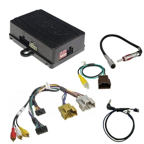 Crux Interfacing Solutions SWRGM47 Crux Radio Replacement Interface With Steering Wheel Control Retention - Select 7 Gm Ioa & Iob Veh