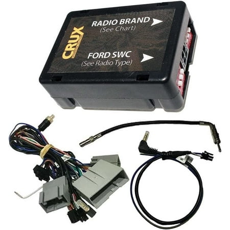 Crux SWRFD-60 Radio Replacement w/ SWC Retention for Ford, Lincoln & Mercury Vehicles 2005-2014