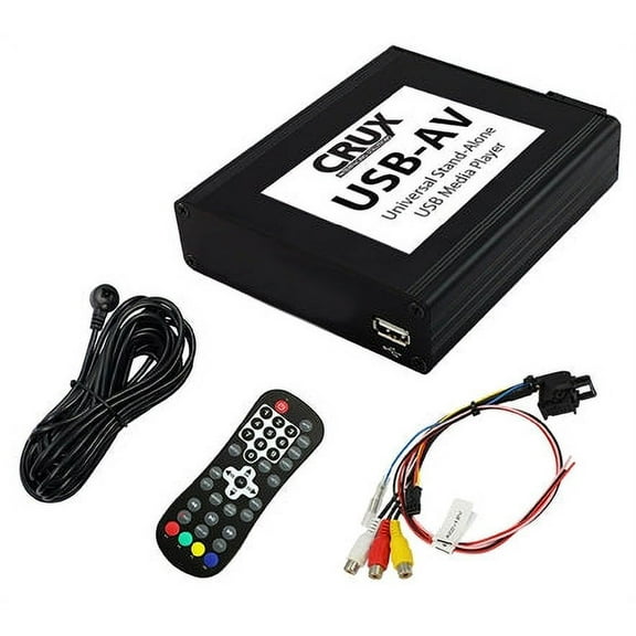 Crux USB-AV Universal Stand-Alone Audio/Video Player for USB Devices