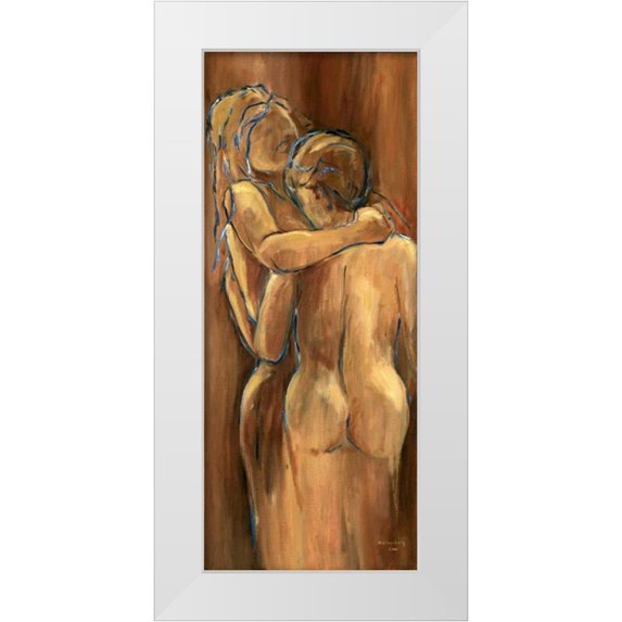Cruysberg, Marijke 8x14 White Modern Wood Framed Museum Art Print Titled - Passione
