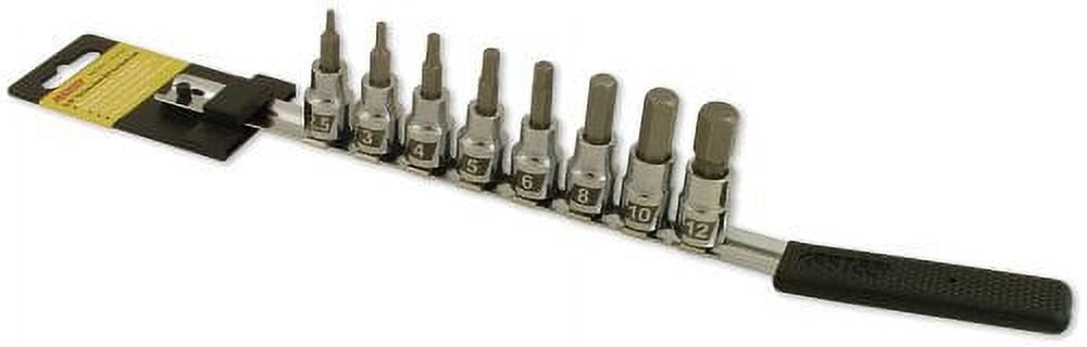 Cruztools ME38HBS Hex Bit Socket Set - Metric