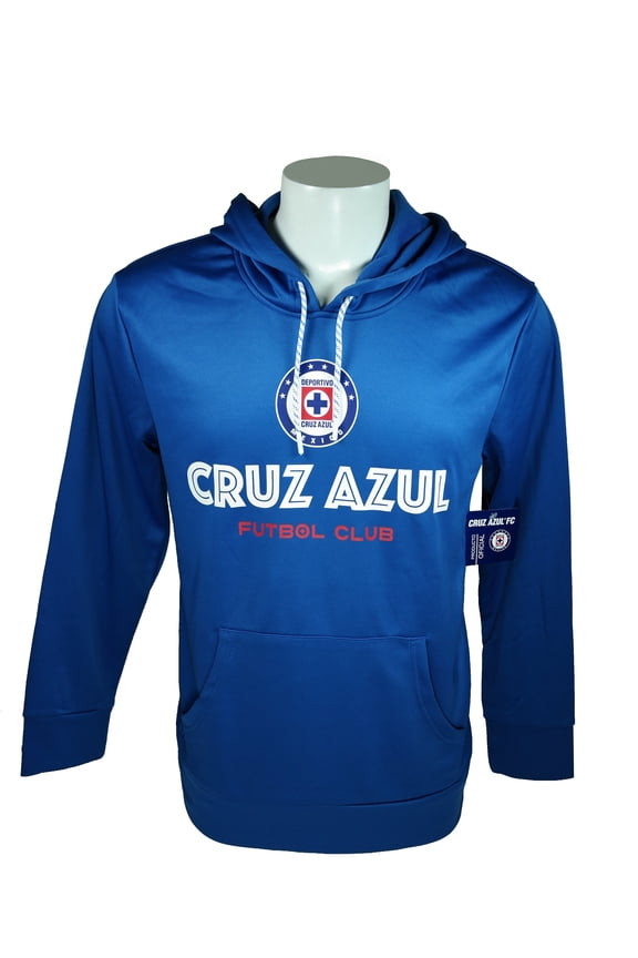 Cruz Azul Fleece Jacket Sweatshirt Official Soccer Hoodie Medium 002