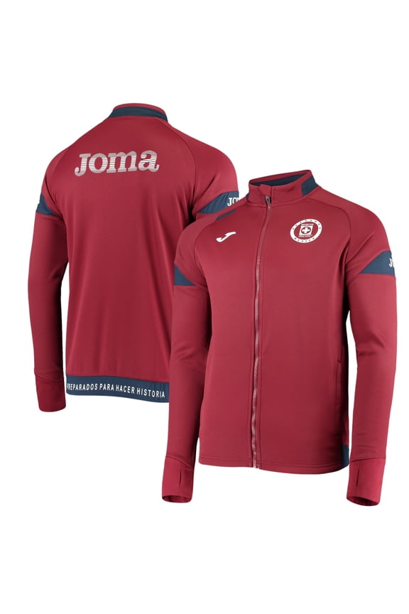 Cruz Azul Training Raglan Full-Zip Jacket - Burgundy