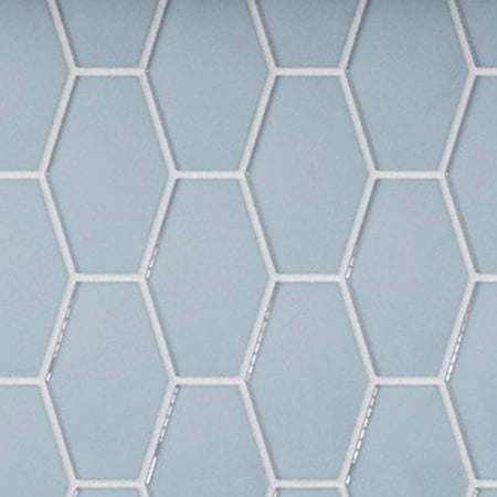 Cruz Bay Studio MKT2885 Long Hex - Aqua Blue Gloss