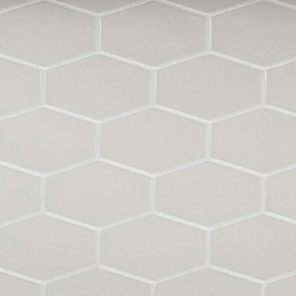 Cruz Bay Studio MKT27680 Long Hex - Misty Grey Matte